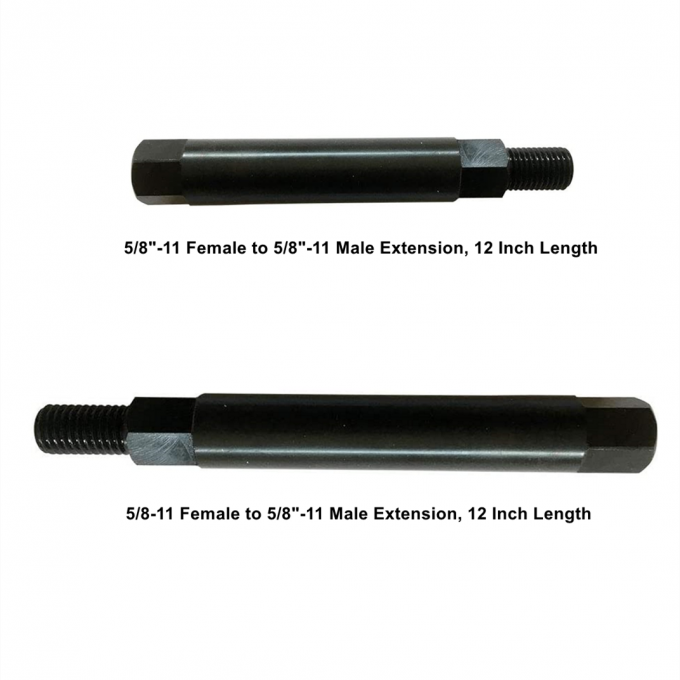 5/8"-11 Thread Male To 5/8" -11 Female Extender 6 12 Inch Diamond Core Drill Bits 0