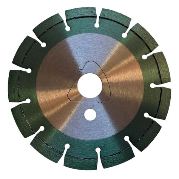 Green Concrete Cutting Early Entry Diamond Blades Soff Cut Skid Plate 1